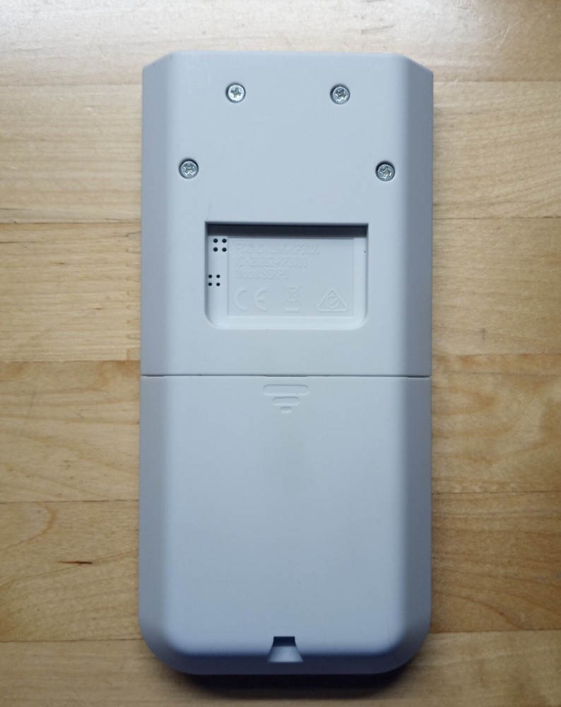 SimpliSafe Home Security System Replacement Keypad Remote White SSKP3