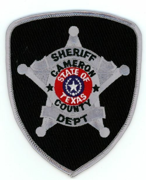 TEXAS TX CAMERON COUNTY SHERIFF NICE SHOULDER PATCH POLICE