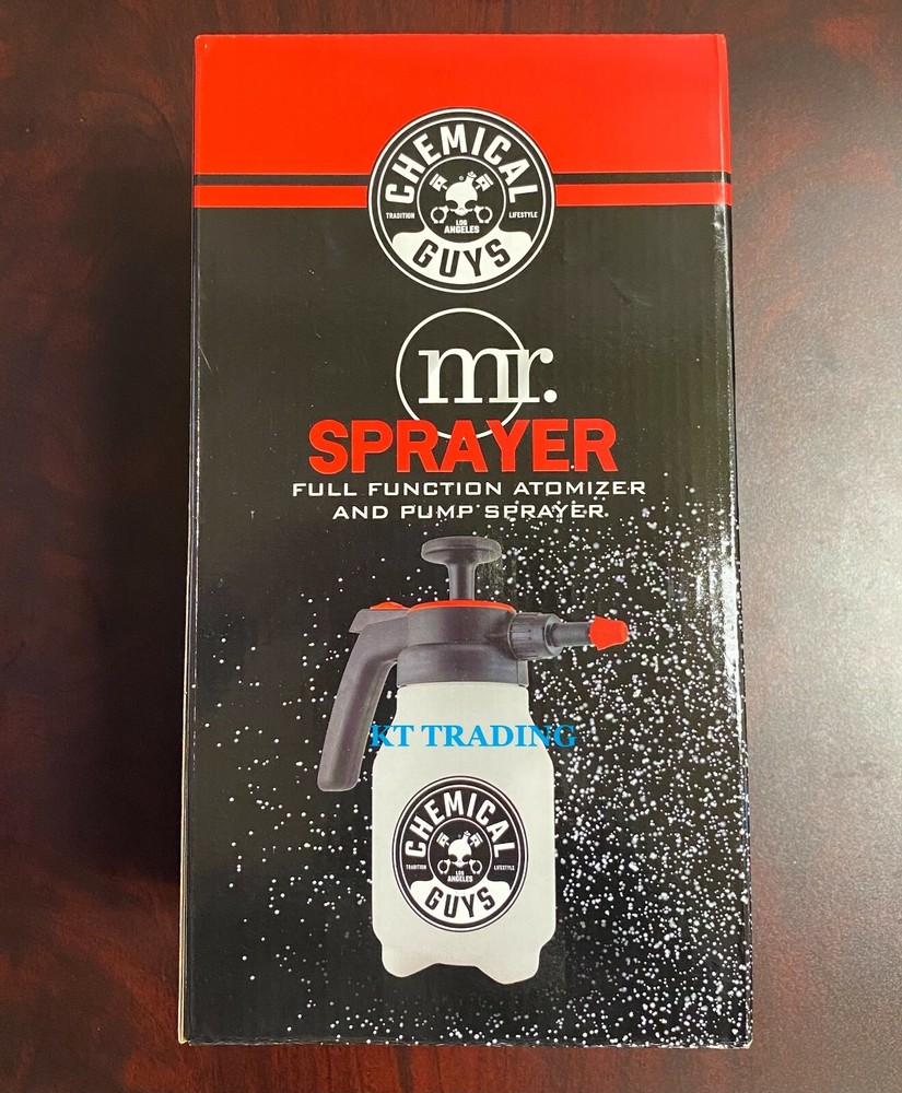 Chemical Guys ~ Mr. Sprayer PORTABLE Full Function Atomizer & Pump Sprayer 50 oz