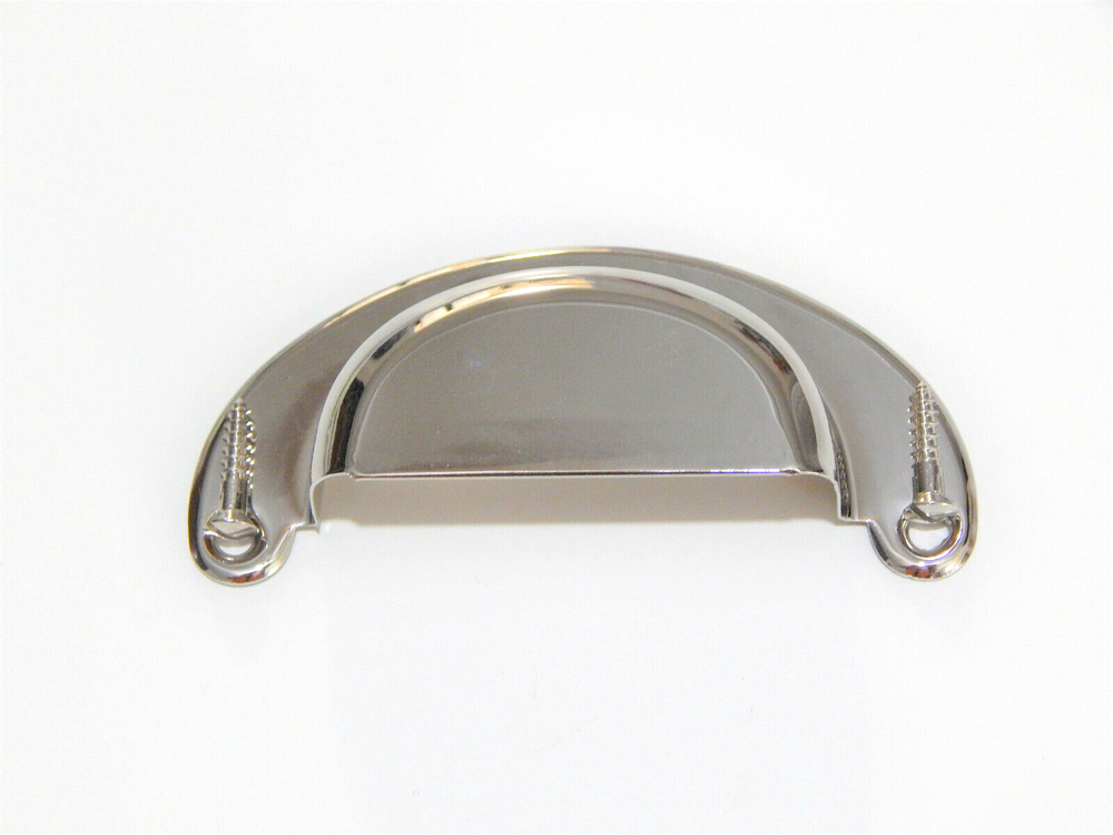 Drawer Pulls Brass Nickel Plated Bin Cabinet