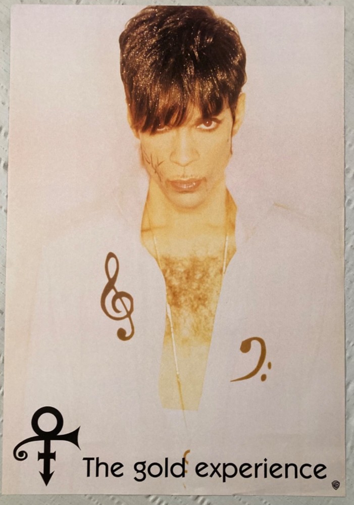 Prince 1995 Promo Poster The Gold Experience