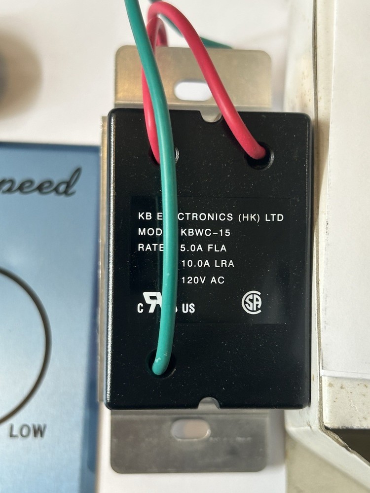 KB Electronics KBWC-15 solid-state AC motor speed control.