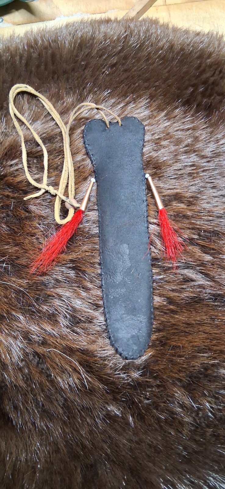 Native American Neck Knife Sheath