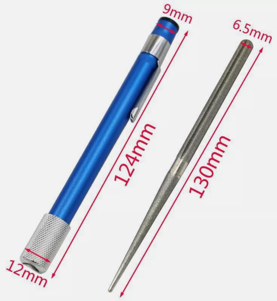 400 Mesh Fish Hook Sharpener Multiurpose Sharpener Fishing Portable Professional