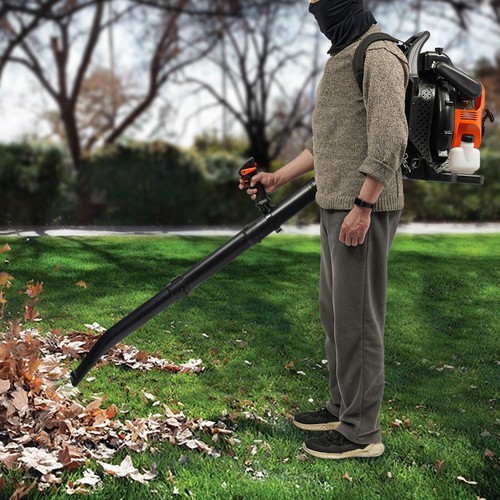 Backpack Leaf Blower Gas Power 4-Stroke Engine Portable Powerful Blowing Machine