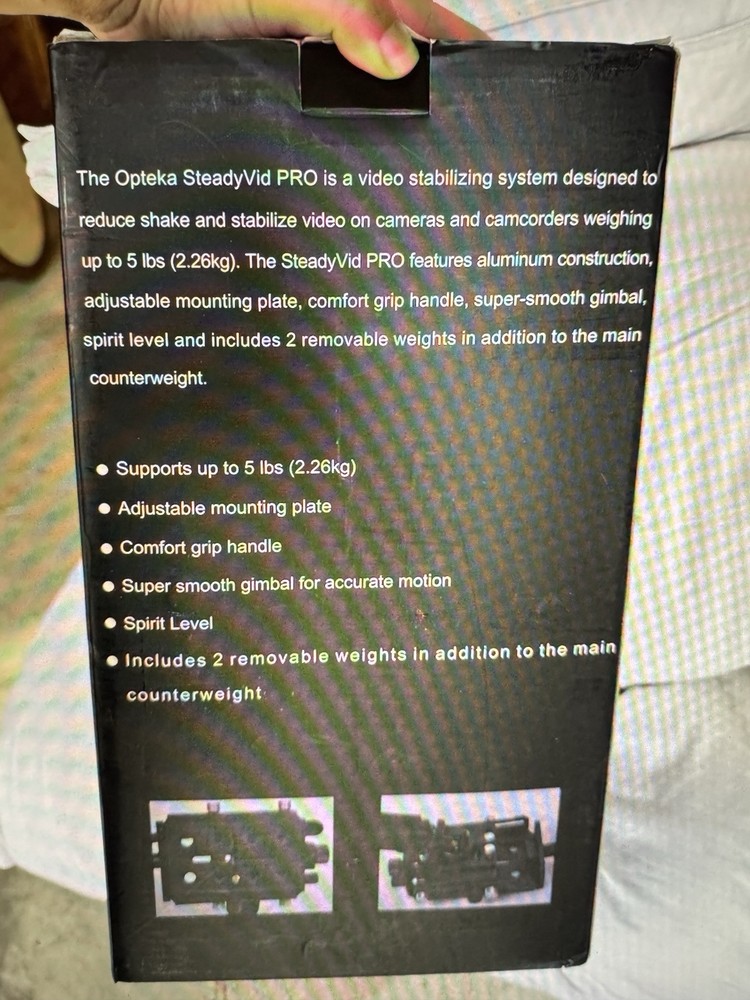 Opteka SteadyVid PRO Video Stabilizer System