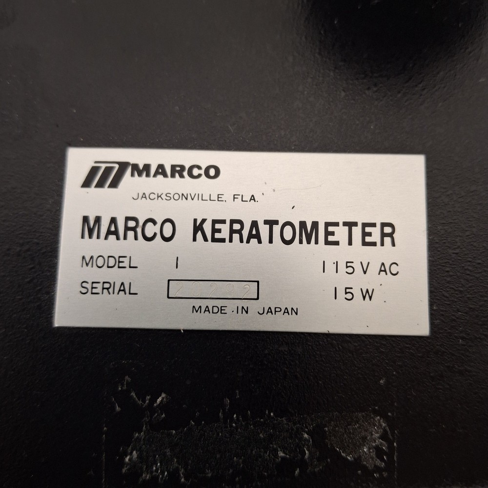 Marco Model 1 Keratometer