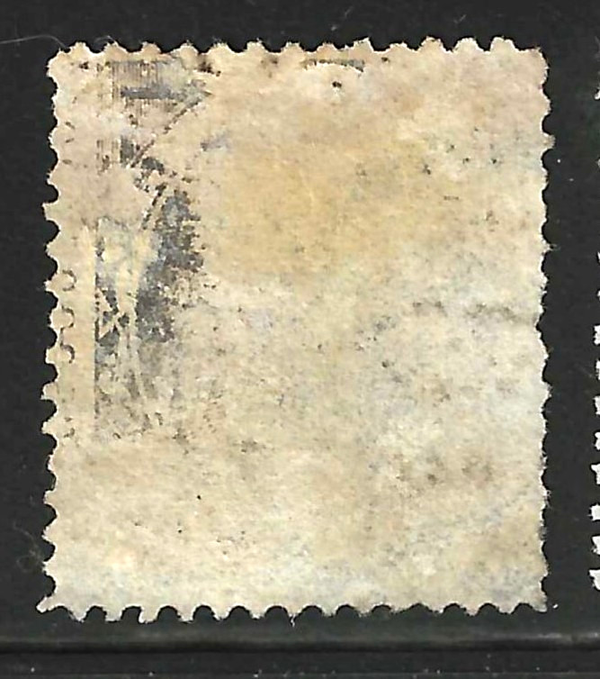 Sc #151 NYFM NY Foreign Mail Cancel Filler 12 Cent Clay Banknote 1871 US 87A54