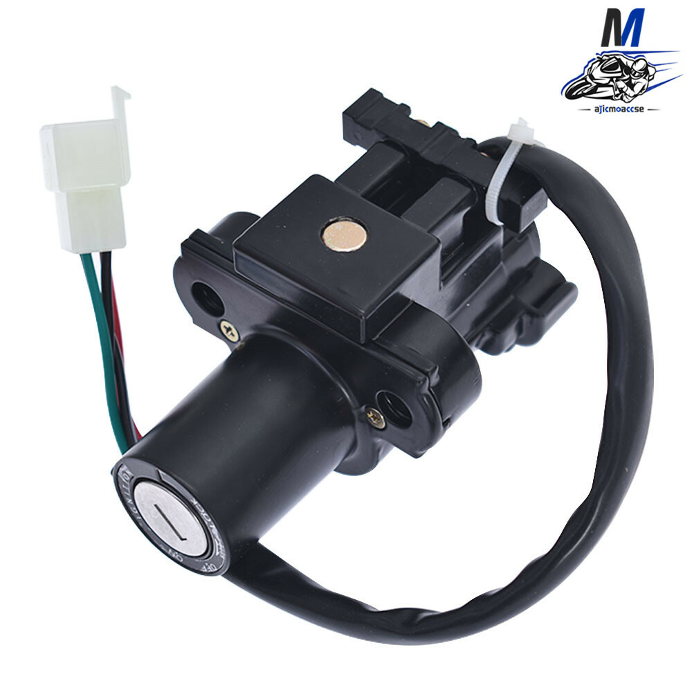 Ignition Switch Fuel Gas Cap Seat Lock Key Set For Honda CBR600RR 2003-2006