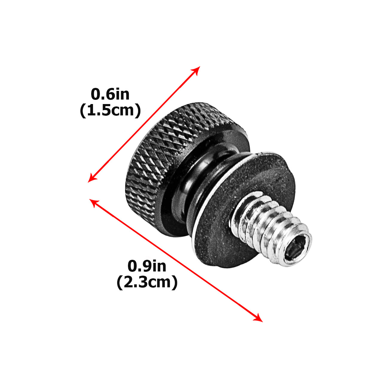 2x For Harley Davidson Seat Bolt Black Anodized CNC Billet Rear Mounting Screws