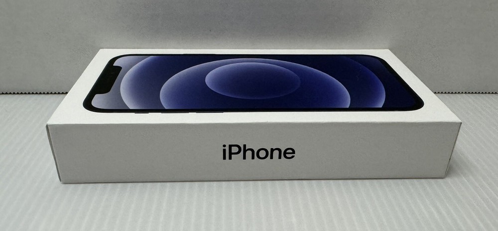 iPhone 12 Black 64GB Original BOX ONLY Apple 2020 OEM