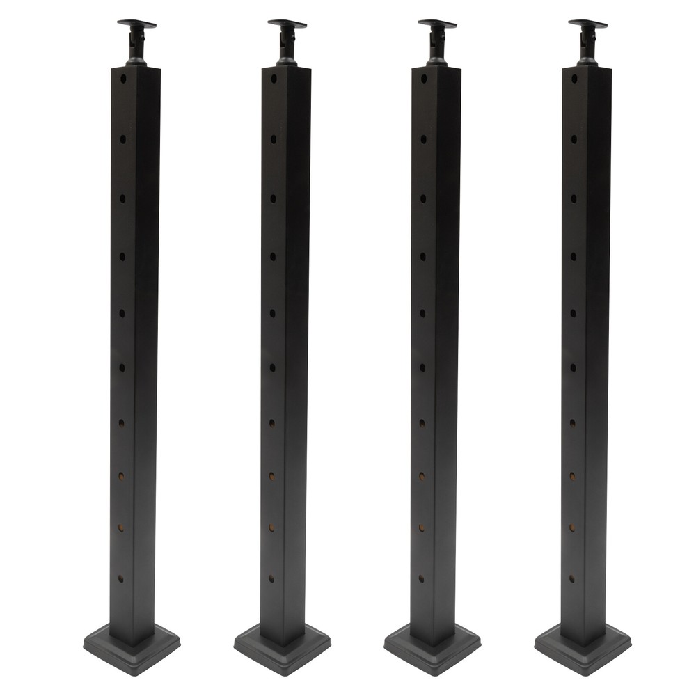 Stainless Steel Cable Railing Post Adjustable Top Angle Line Post 91 5 5cm