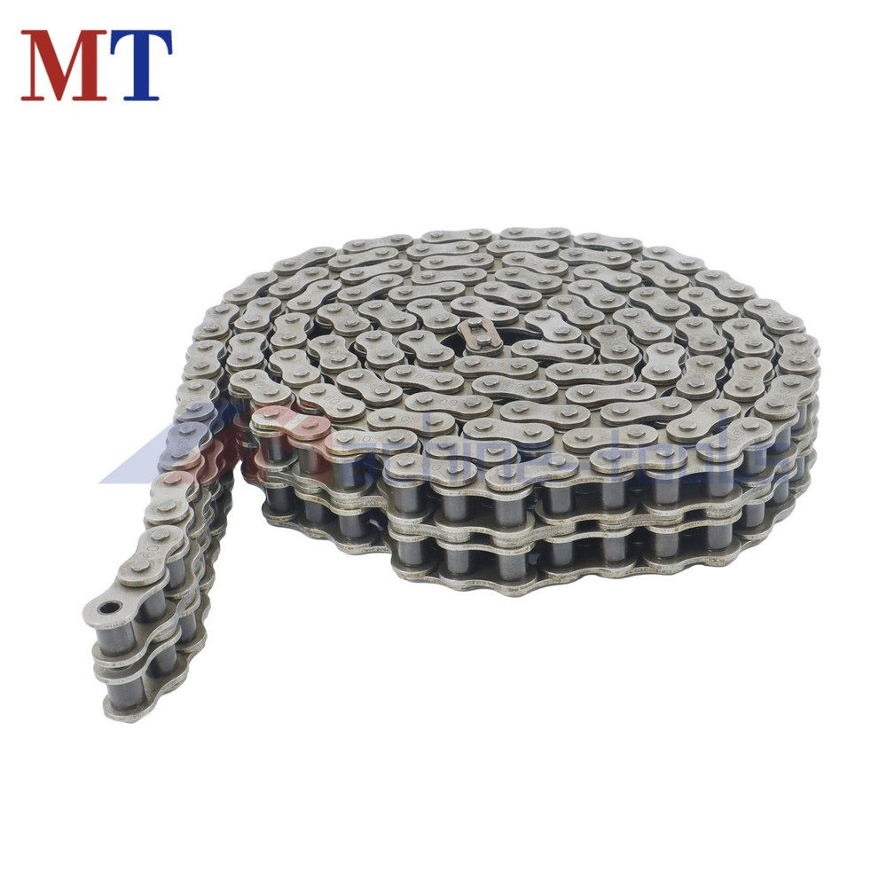 #60-2 Roller Chain Double Strand 10 Feet plus Connecting Master Link#60-2 Roller