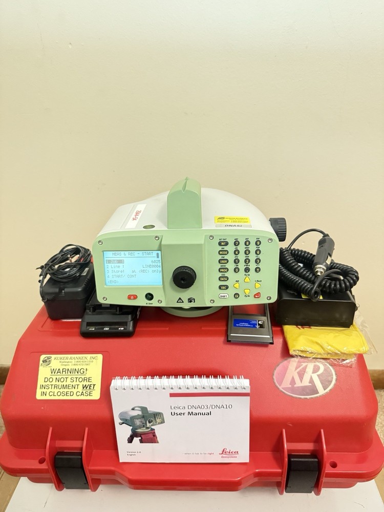Leica DNA03 high precision digital level With CF Card