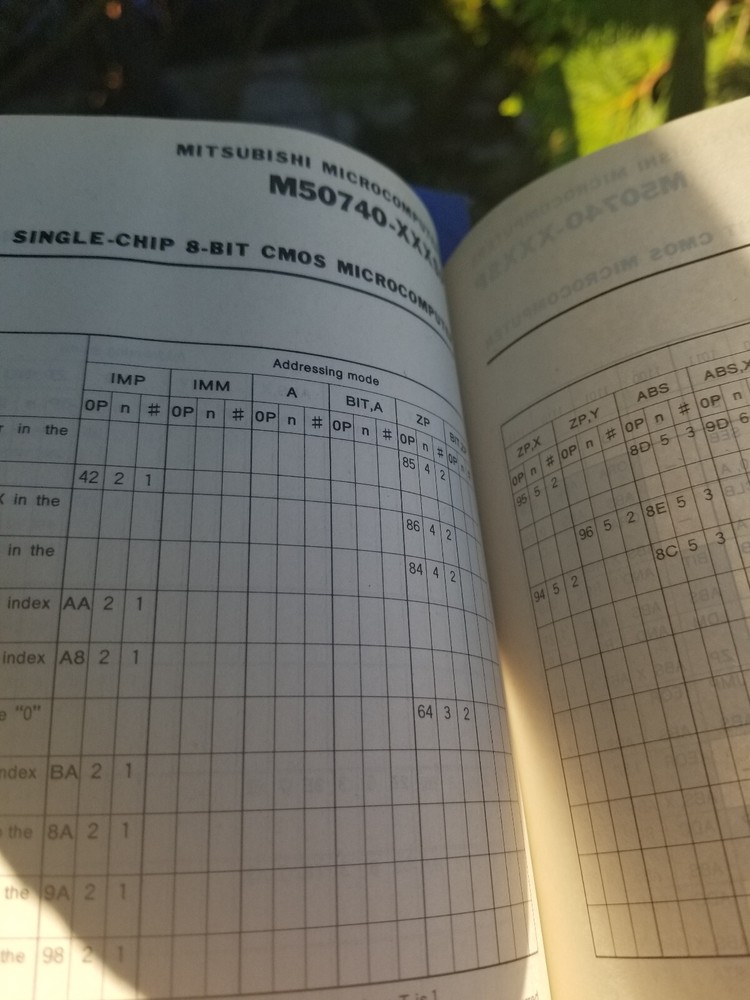 2 VINTAGE ELECTRONICS BOOKS DATA 1984 MITSUBISHI MICROPROCESSORS & SINGLE CHIP