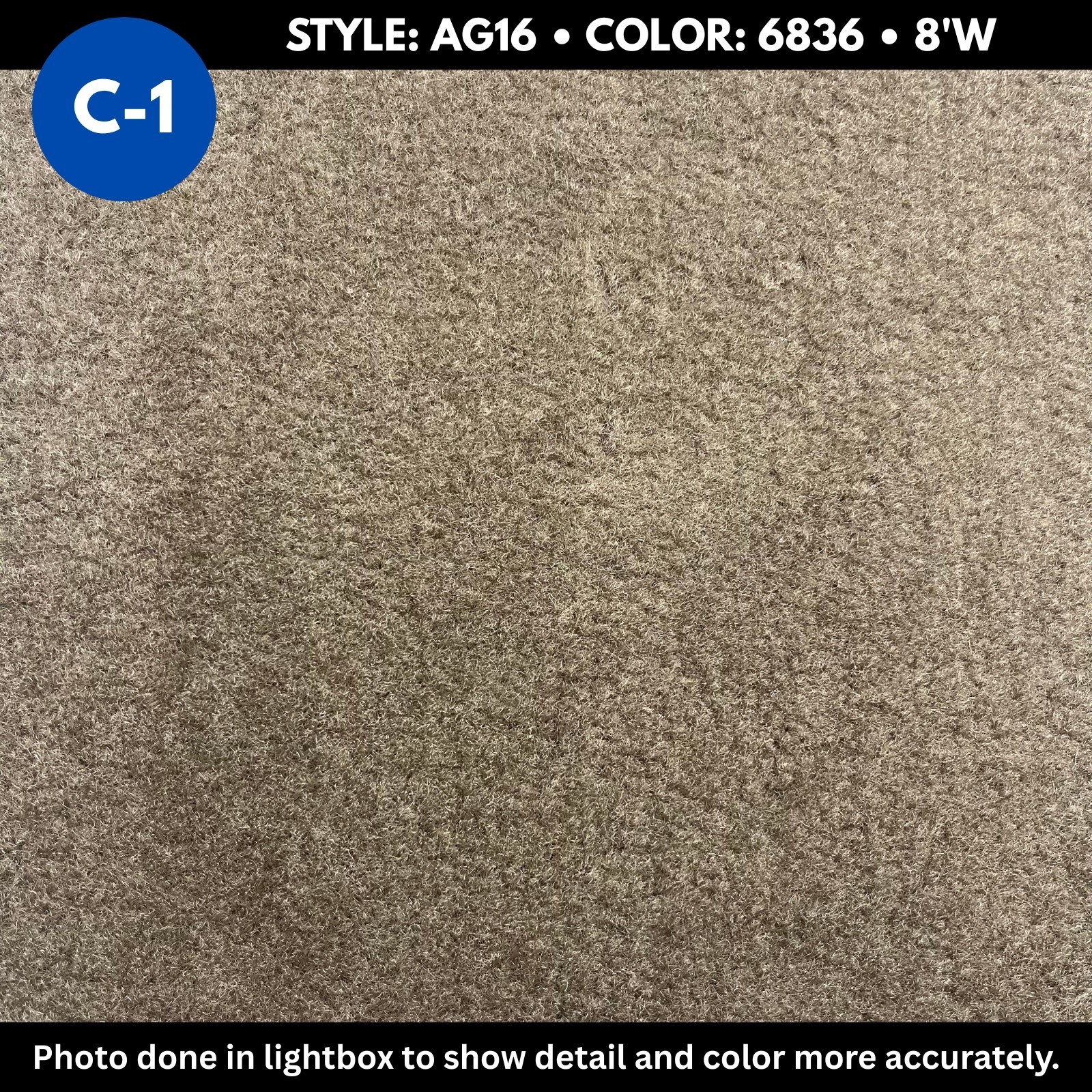 Marine Carpet | Samples - 4.5" X 4.5" - Samples C-1 thru C-24