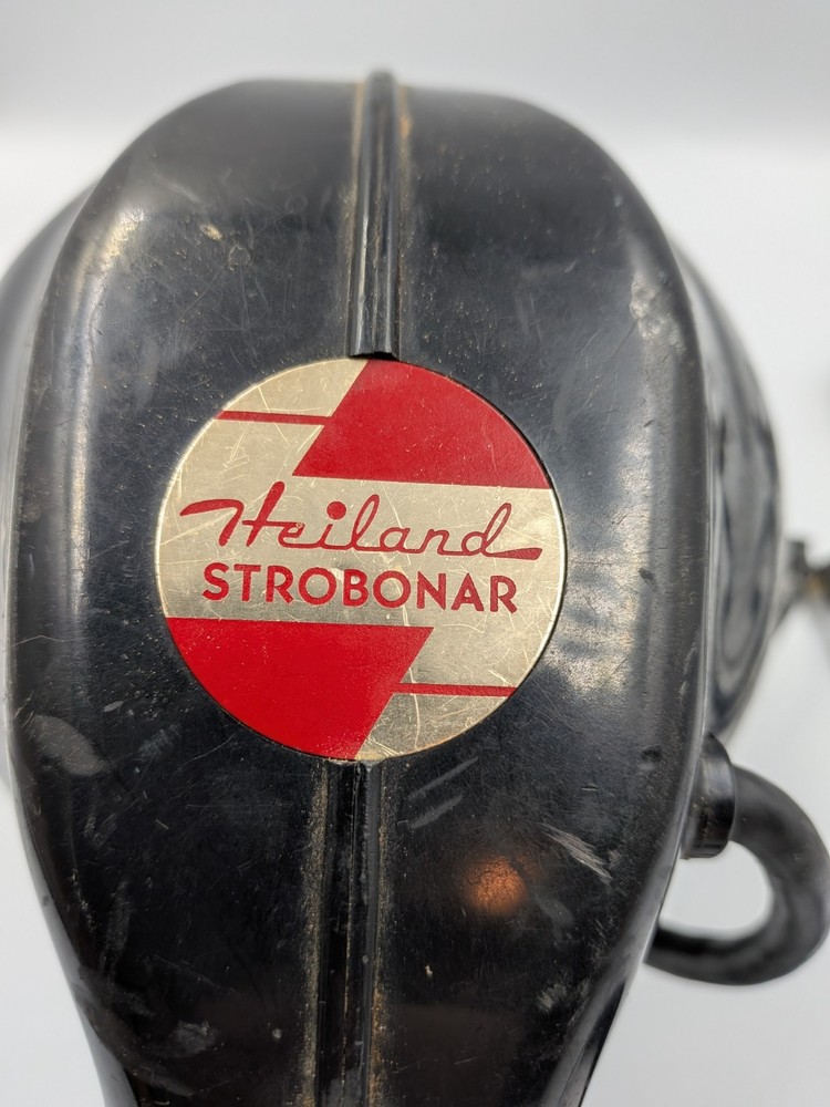 Heiland Strobonar Camera Flash w Cords Accessories Untested AS IS Lot