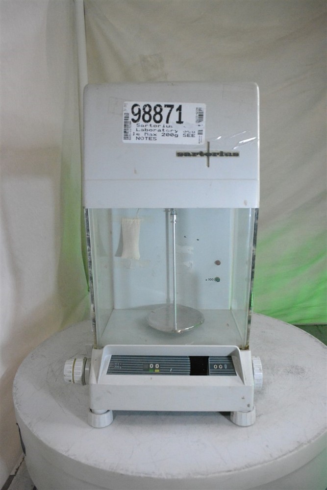 Sartorius 2462 Laboratory Scale Max 200g SEE NOTES