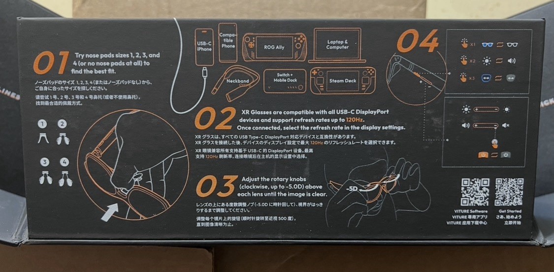 Viture Pro XR Glasses VR Glasses / PF10029F