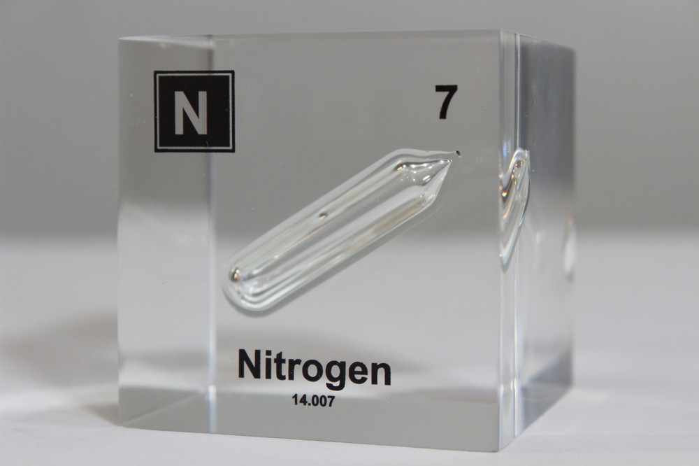 Nitrogen Element Cube