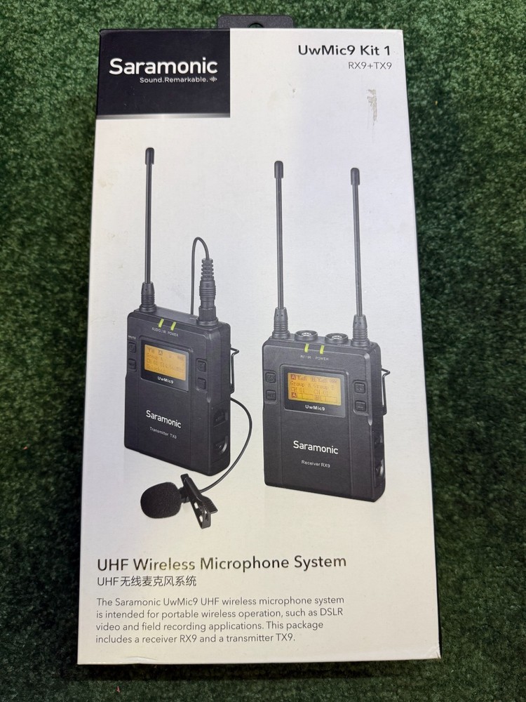 NEW – Saramonic UwMic9 Kit 1 – UHF Wireless Microphone System – (2692)