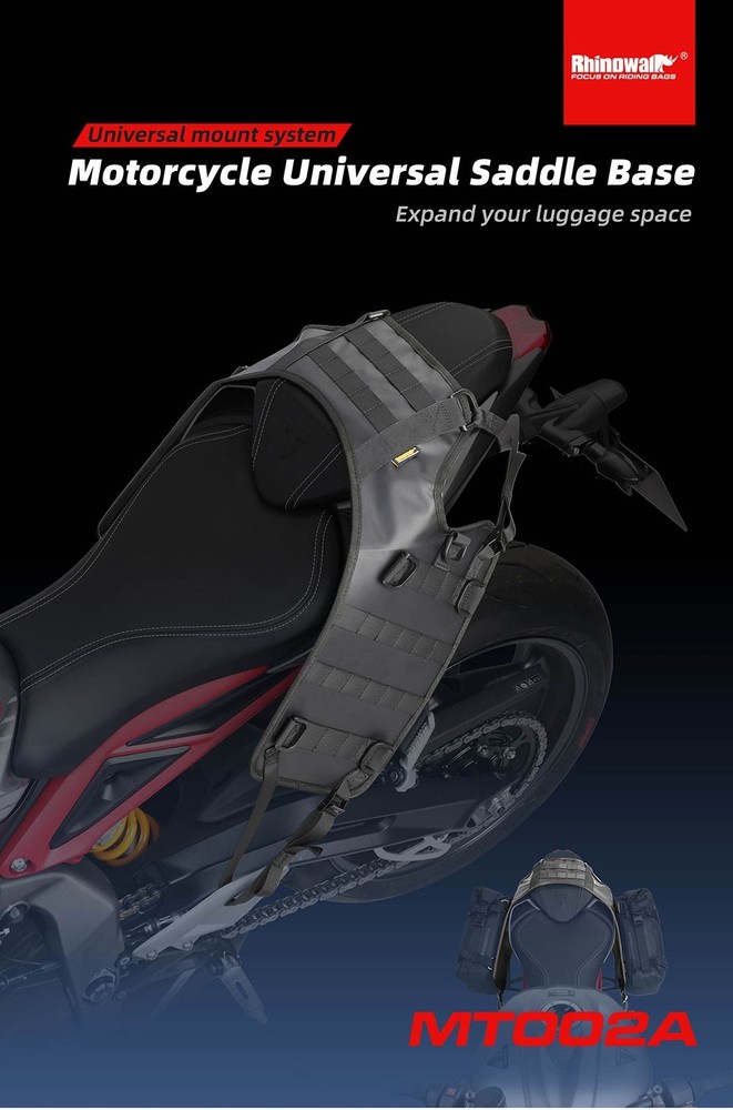 Rhinowalk Motorcycle Saddle Bag Mounting Base Saddle Base tail Luggage System