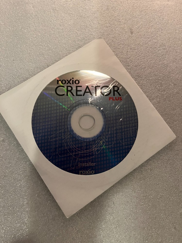 Roxio Creator Plus Installer CD for Windows, Sealed