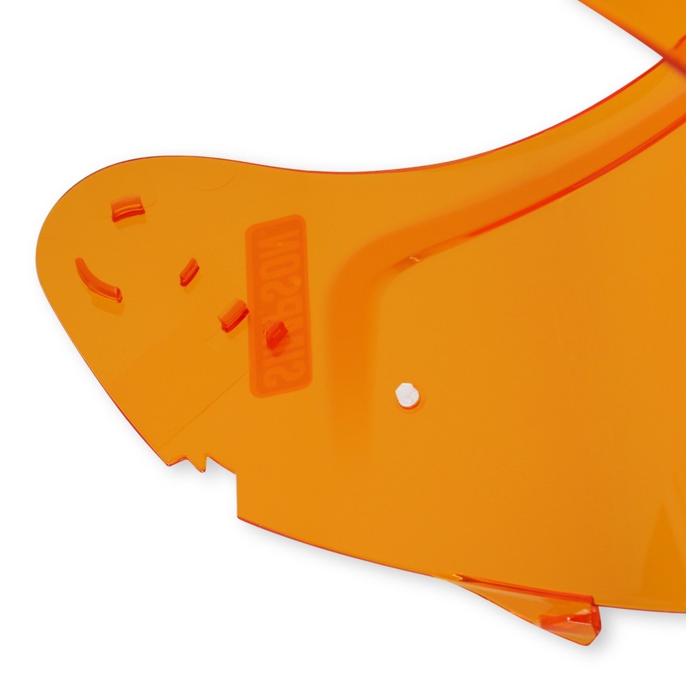 Simpson Motorcycle Ghost/Speed Bandit Helmet Optional Shield - Amber