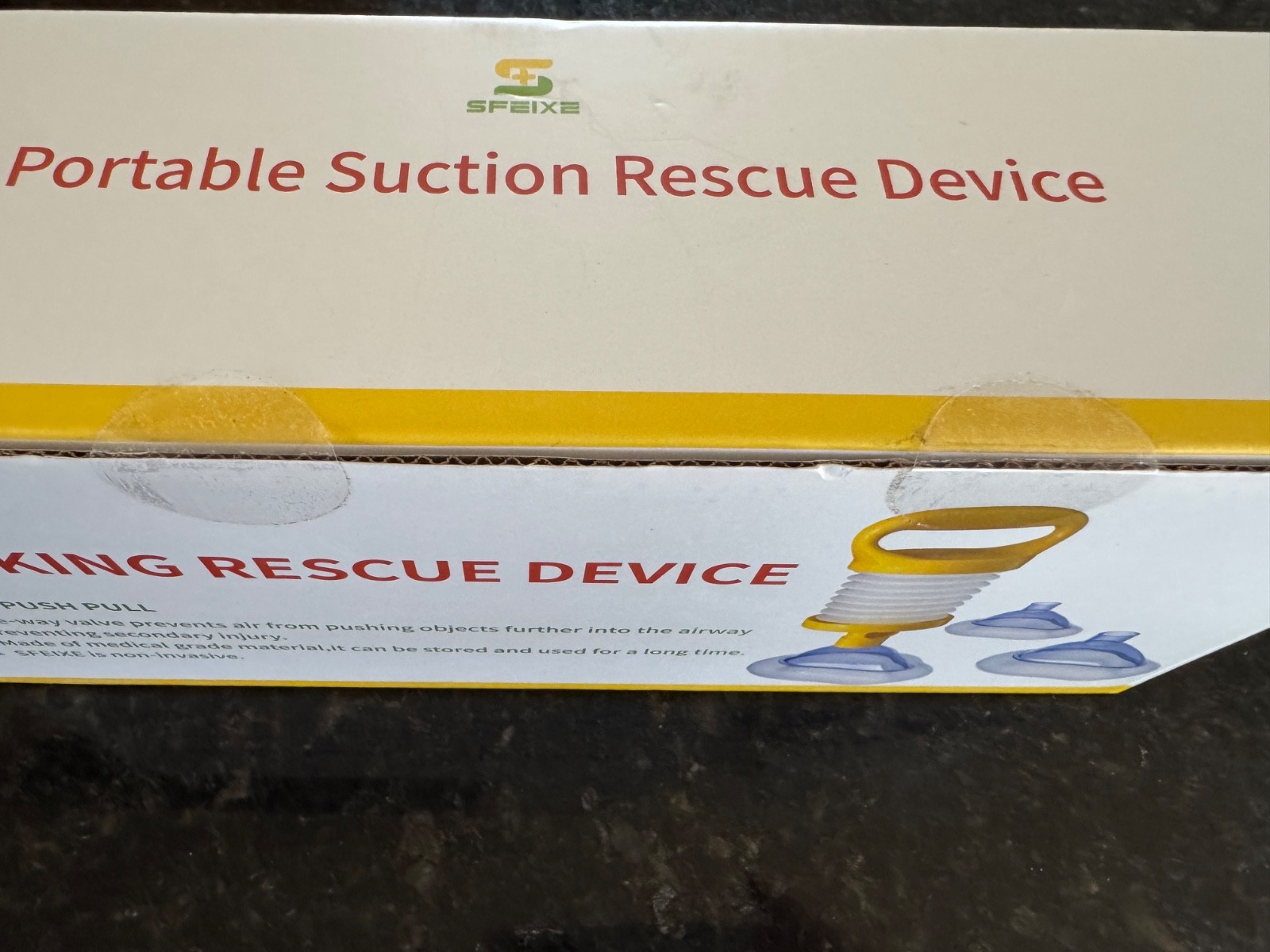 Portable Home Kit -First Aid Anti-Choke- Training-Pediatric & Adults - SEALED