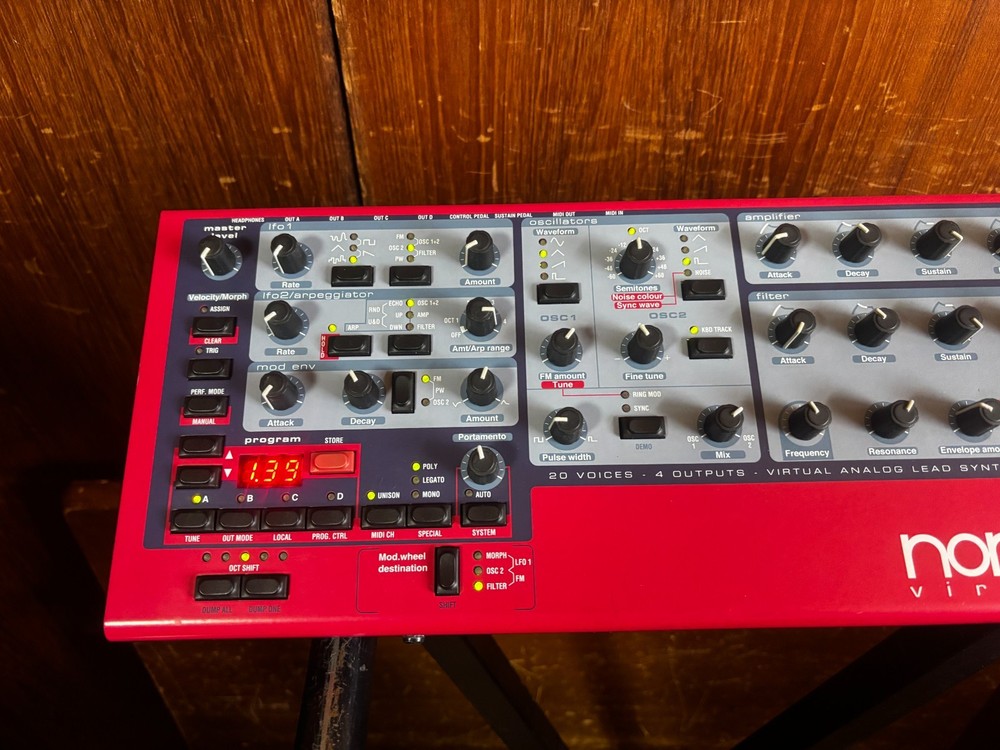 Nord Rack 2X Rackmount Virtual Analog Synthesizer