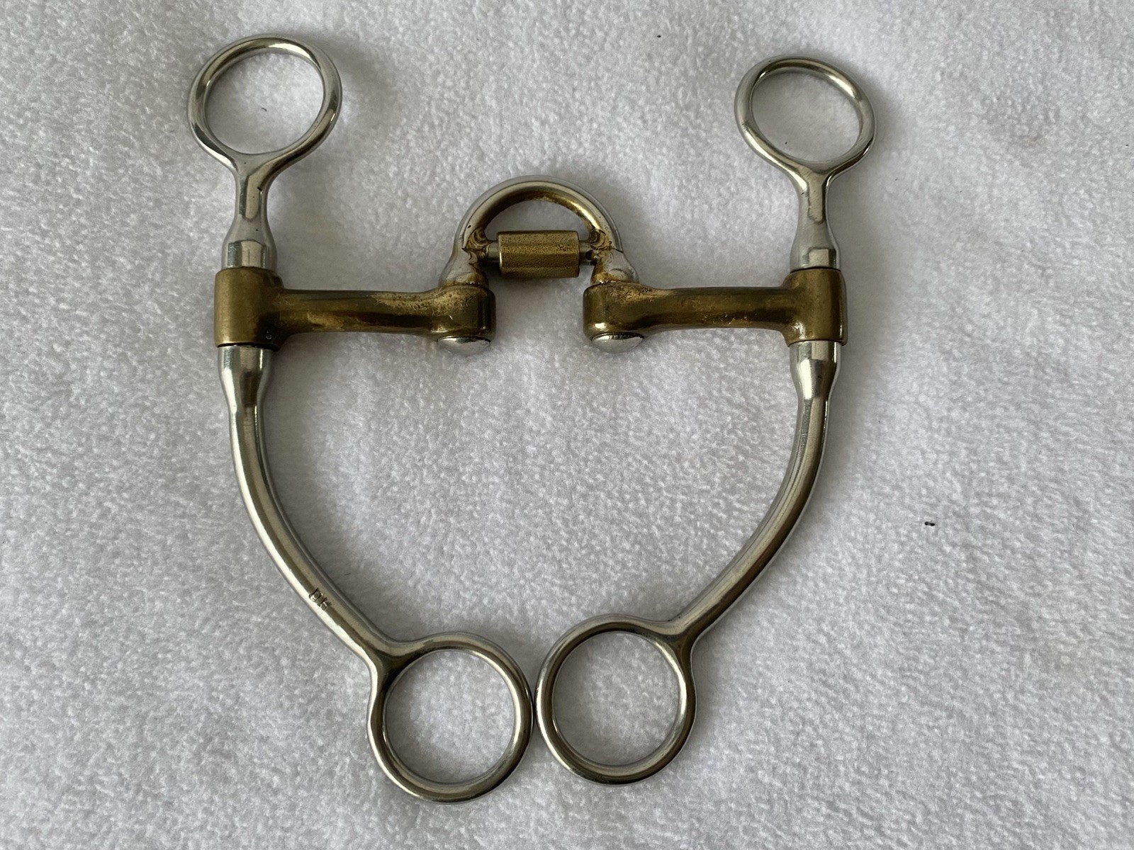 DH Don HANSEN Genuine HandMade 5" Copper Correction Roller Mouth Western Bit