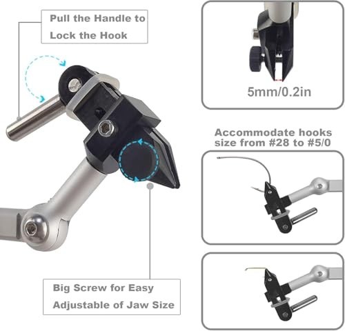 Rotary Fly Tying Vise Kit – Complete Tools & Materials for Professional Flies