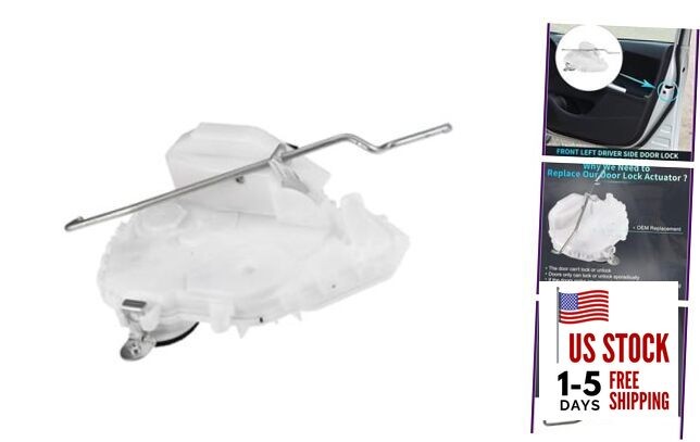 Replacement Front Left Driver Side Power Door Lock Actuator Motor for Acura