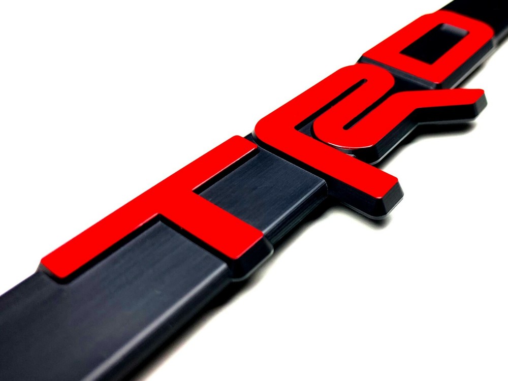 TRD Toyota Racing Development License Plate Frames, 3-D Raised Letter Frames