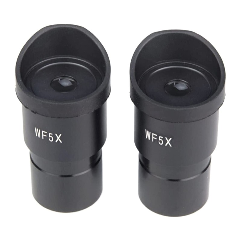 WF5X/20mm Wide Angle 5X Eyepiece Optical Lens for Stereo Microscope Compact
