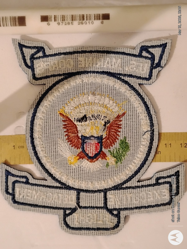assorted 1960's -2000 Marine Corps patches