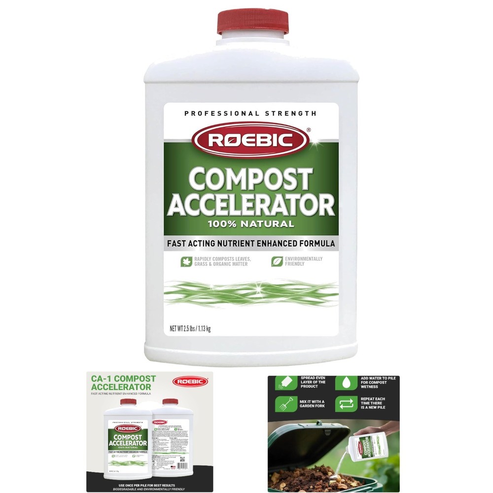 Boost Biological Activity in Compost: Roebic CA-1 Bacterial Accelerator, 2.5 lbs