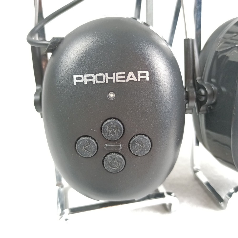 PROHEAR EM037 Bluetooth Hearing Protection Earmuffs NIOB Missing Screw