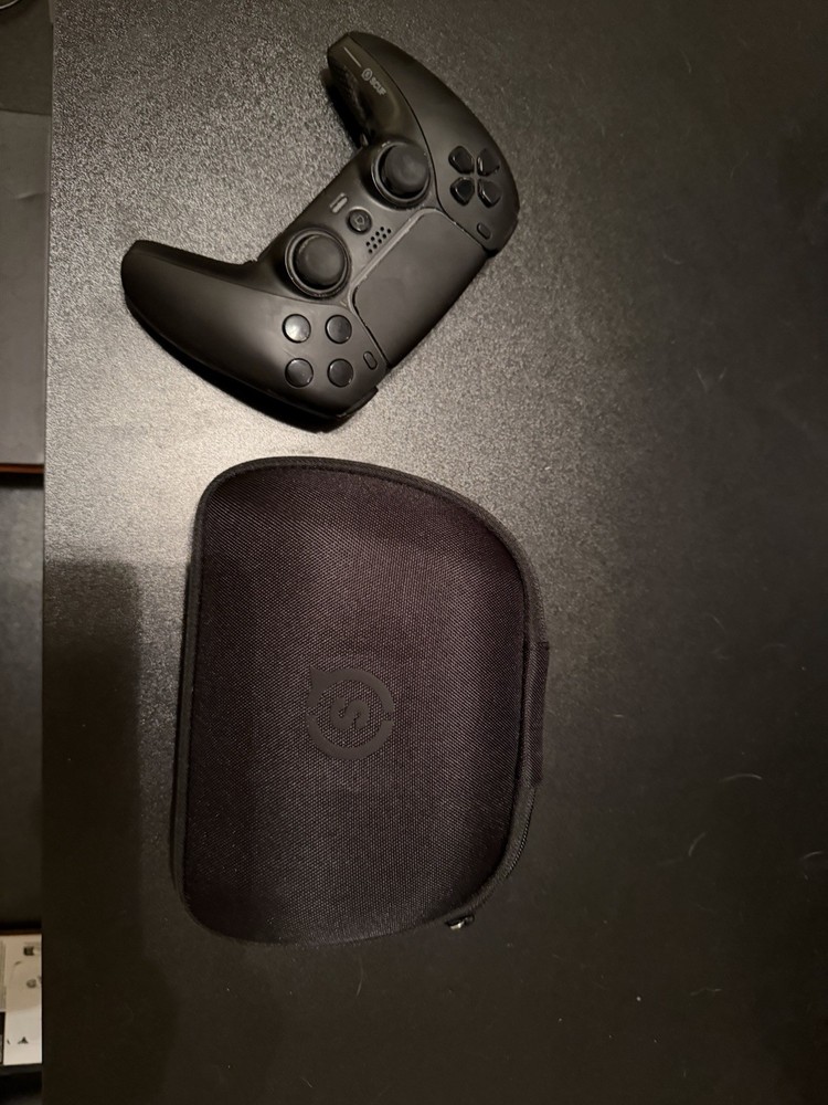 SCUF PS5 Reflex Pro Black Controller Bundle with Carrying Case Included