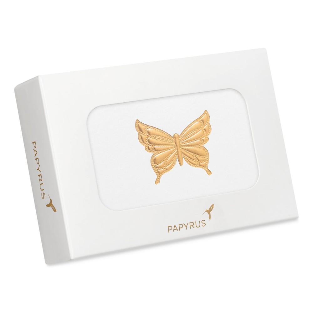 Papyrus Butterfly Stationery