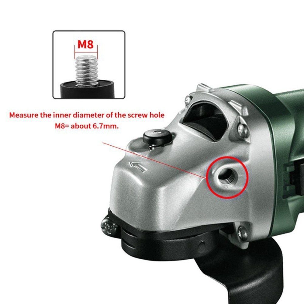 Angle Grinder Side Handle Shock Absorbing Accessories Thread for Power Tool