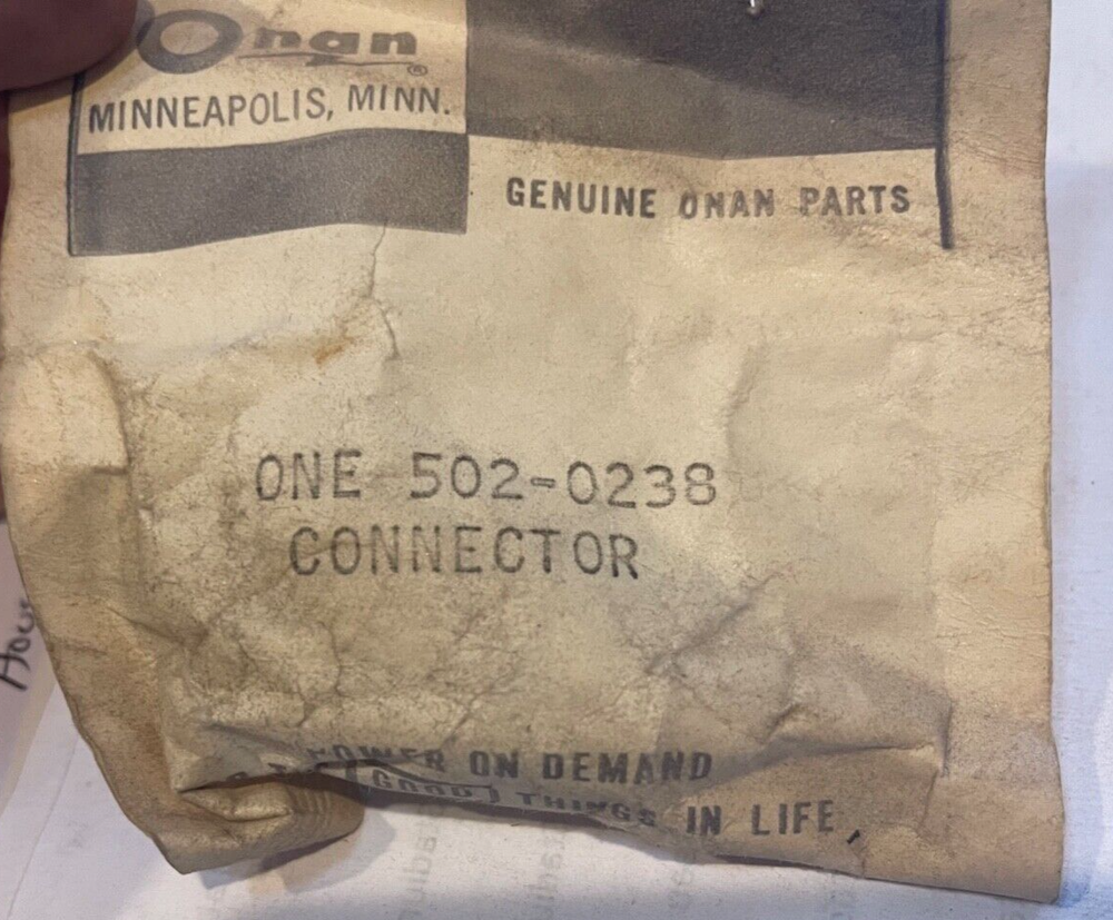 Onan Generator Engine Connector (502-0238) (Onan#1)