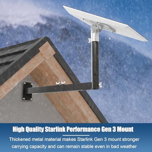 Starlink Performance Gen 3 Magnetic Mount, Ybervont Performance Wall Mount