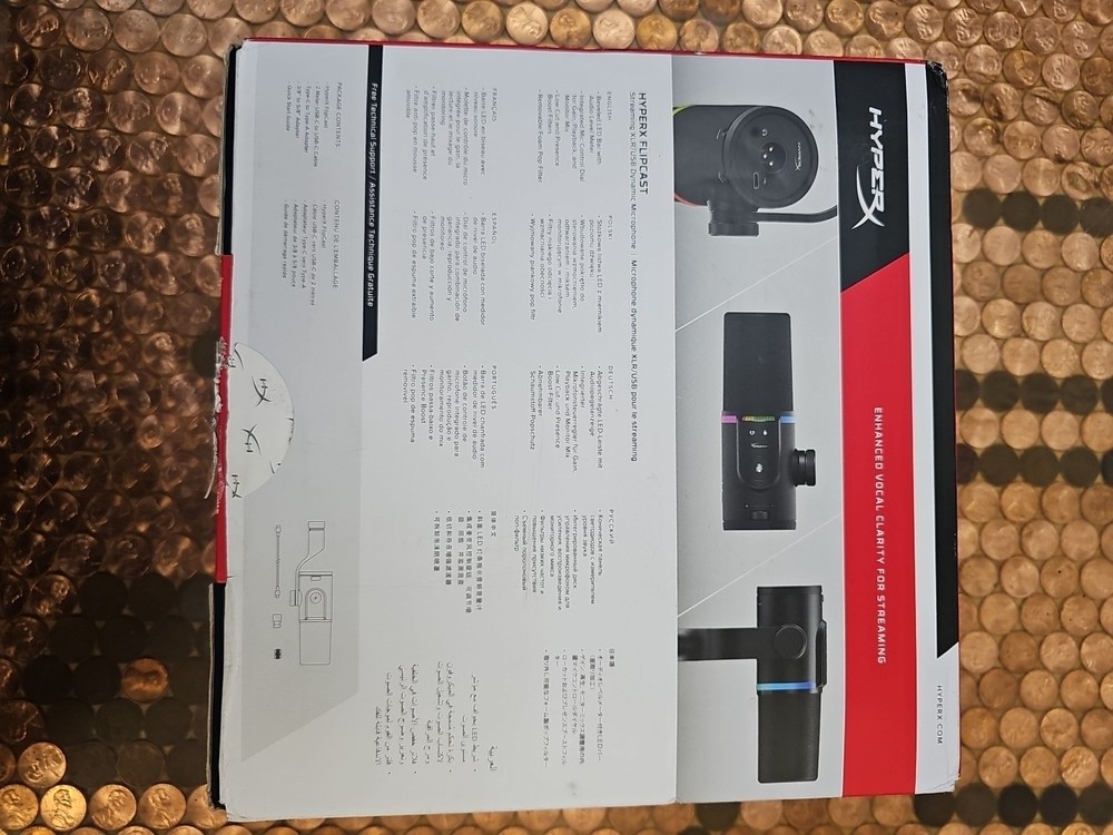 HyperX FlipCast - USB/XLR Dynamic Microphone (Black)