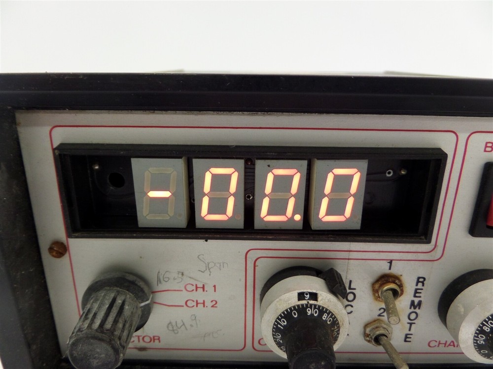 Brooks Instruments 5867 Dual Channel Flow Controller - Missing Face Plate