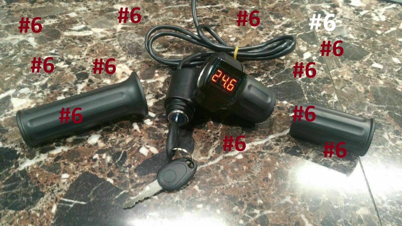 Razor 36v E300,E325,MX350,MX400 electrical kit 36 Over Volt Kit