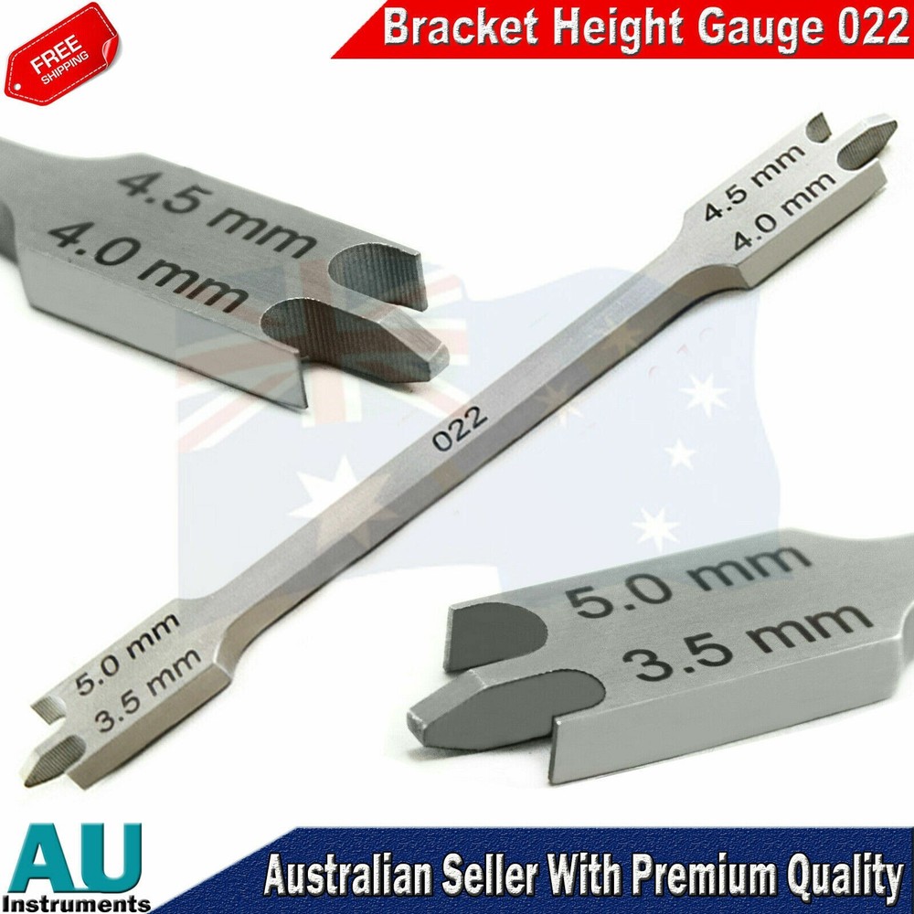 Orthodontic Bracket Removing Pliers & Teeth Bracket Positioner Height Gauges Lab