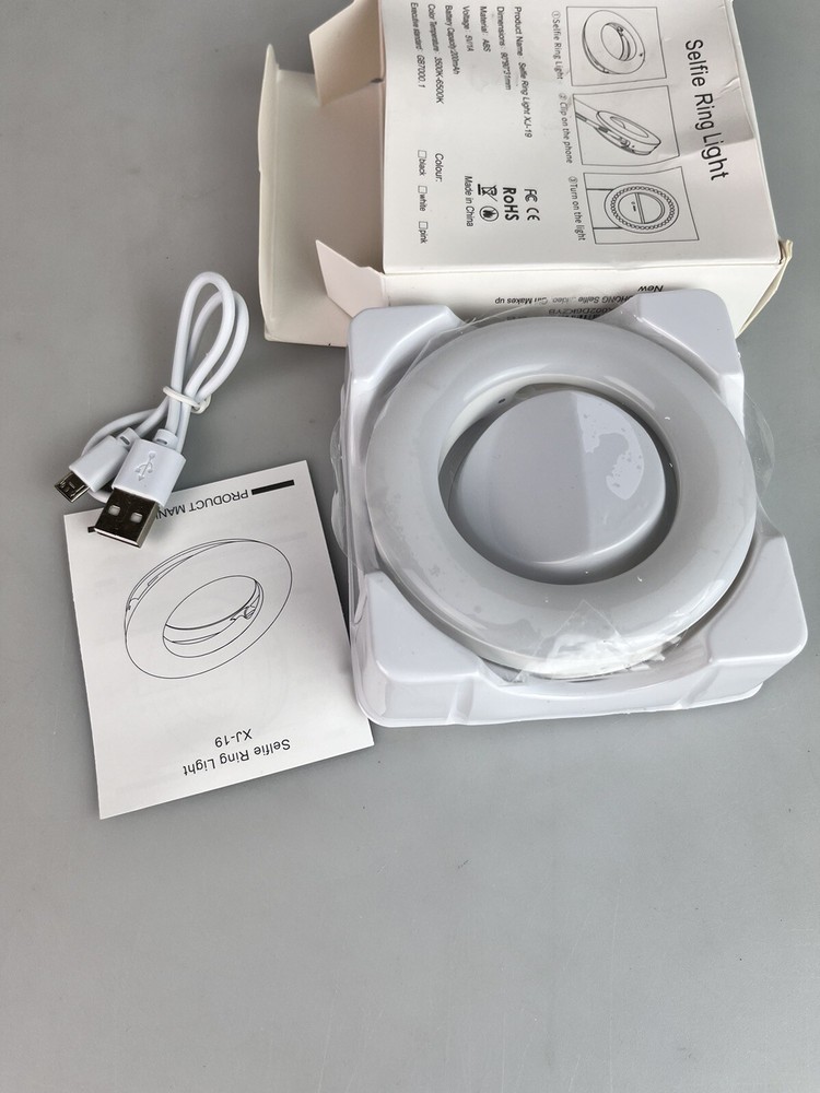 Selfie Ring Light XJ-19 - White