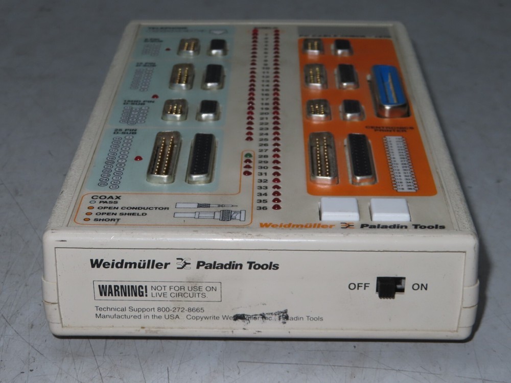 Weidmuller Paladin Tools Universal PC Cable Check 1570