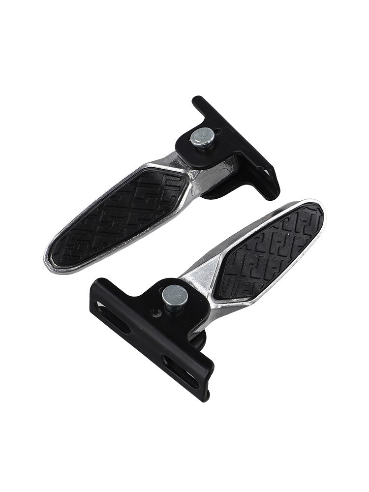 Scooter Front Footrests with Practical Foldable Design Easy Storage Use